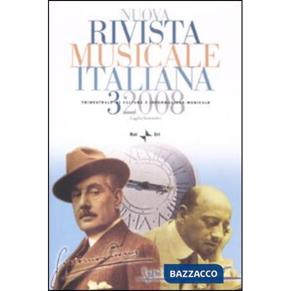 Nuova rivista musicale italiana (2008). Vol. 3