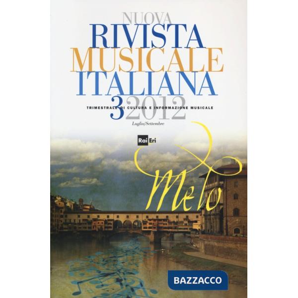 Nuova rivista musicale italiana (2012). Vol. 3