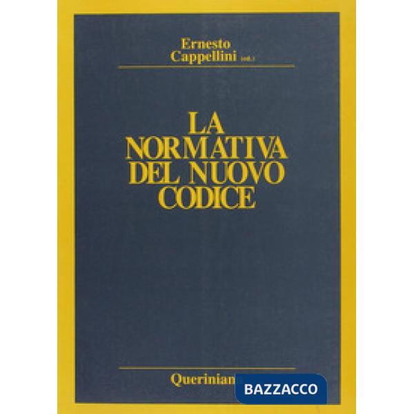 Normativa del nuovo Codice (La)