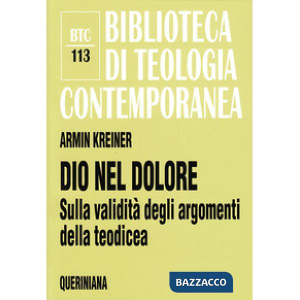 Dio nel dolore. Sulla validità degli argomenti della teodicea