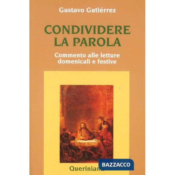 Condividere la parola. Commento alle letture domenicali e festive del ciclo A-B-C