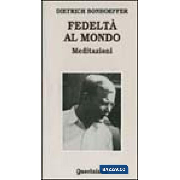 Fedeltà al mondo. Meditazioni