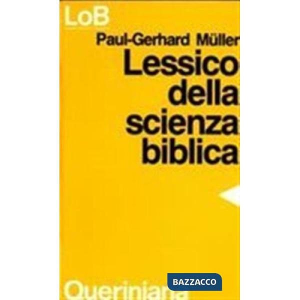Lessico della scienza biblica