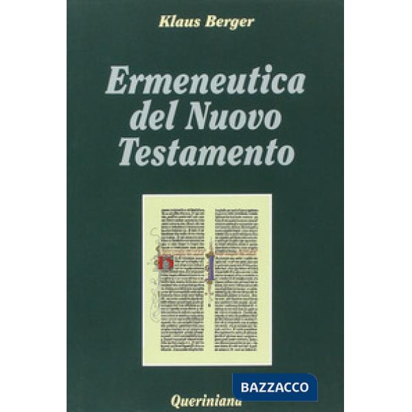 Ermeneutica del Nuovo Testamento