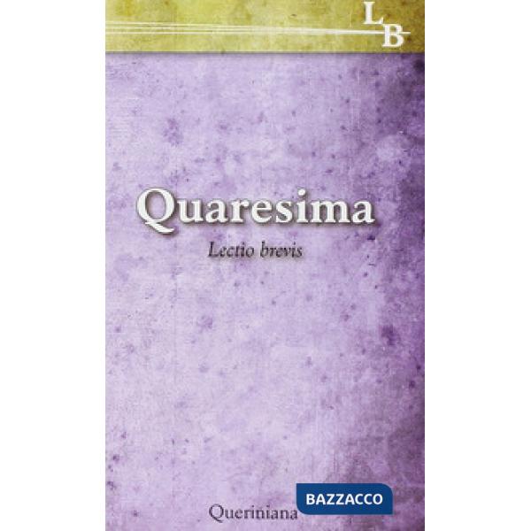 Quaresima. Lectio brevis