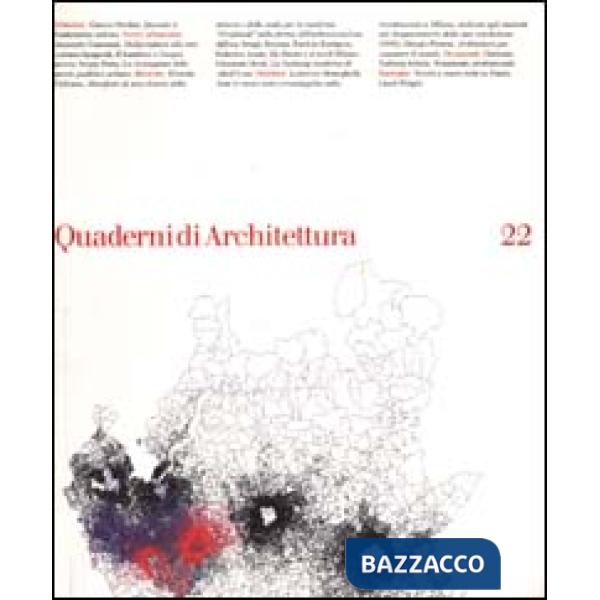Quaderni di architettura. Vol. 22
