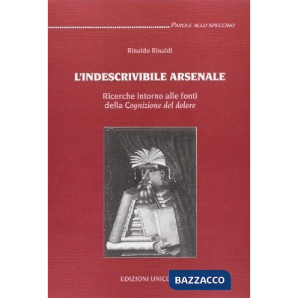 Indescrivibile arsenale. Ricerche intorno alle fonti della «Cognizione del dolore» (L')