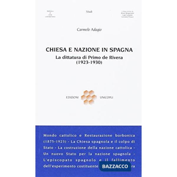 Chiesa e nazione in Spagna. La dittatura di Primo de Rivera (1923-1930)