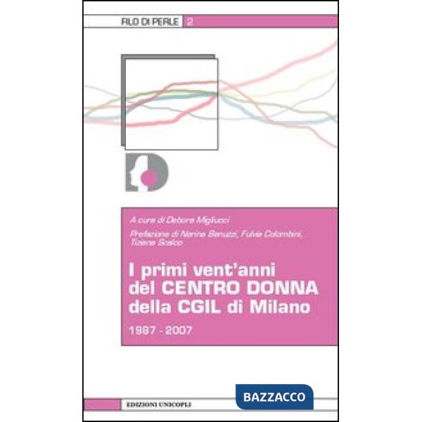 Primi vent'anni del centro donna della CGIL di Milano 1987-2007 (I)