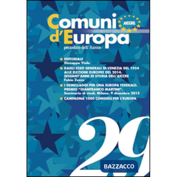 Comuni d'Europa. Vol. 29