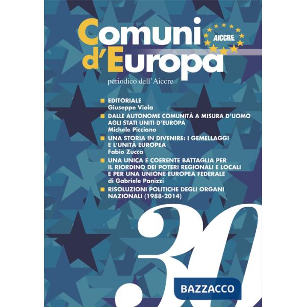 Comuni d'Europa. Vol. 30