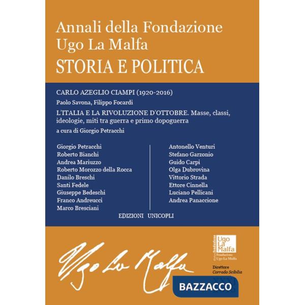 Annali della Fondazione Ugo La Malfa. Storia e politica (2016). Vol. 31