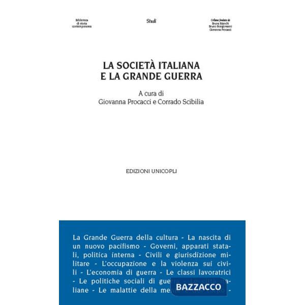 Società italiana e la grande guerra (La)