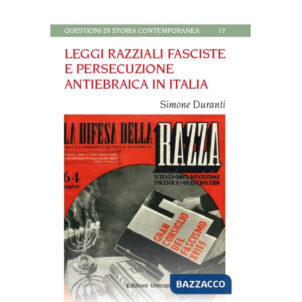 Leggi razziali fasciste e persecuzione antiebraica in italia