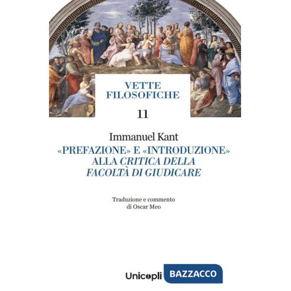 «Prefazione» e «Introduzione» alla critica della facoltà di giudicare