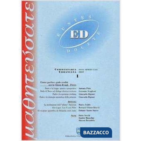 Euntes docete (2009). Vol. 1