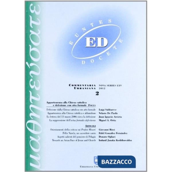 Euntes Docete (2012). Vol. 2