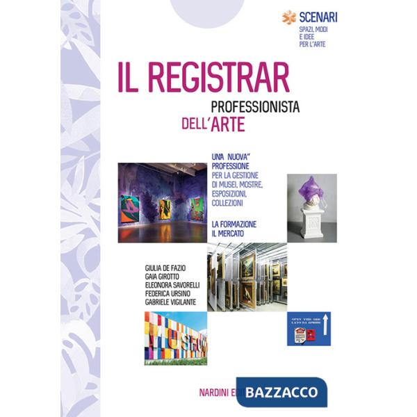 Registrar. Professionista dell'arte (Il)