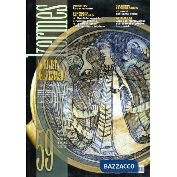 Kermes. La rivista del restauro. Vol. 59