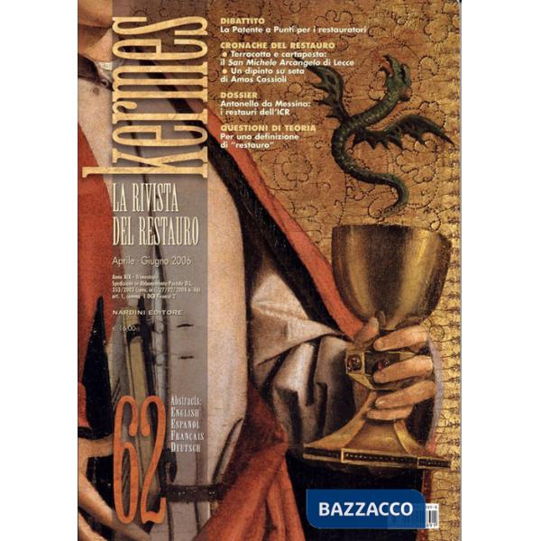 Kermes. La rivista del restauro. Vol. 62