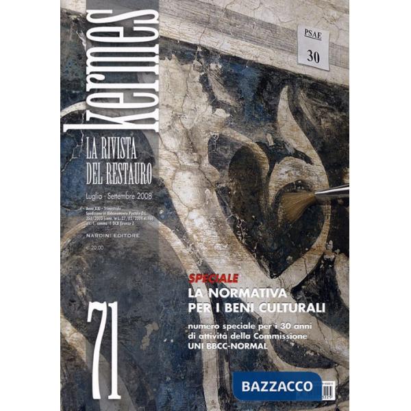 Kermes. La rivista del restauro. Vol. 71