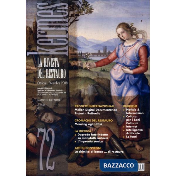 Kermes. La rivista del restauro. Vol. 72