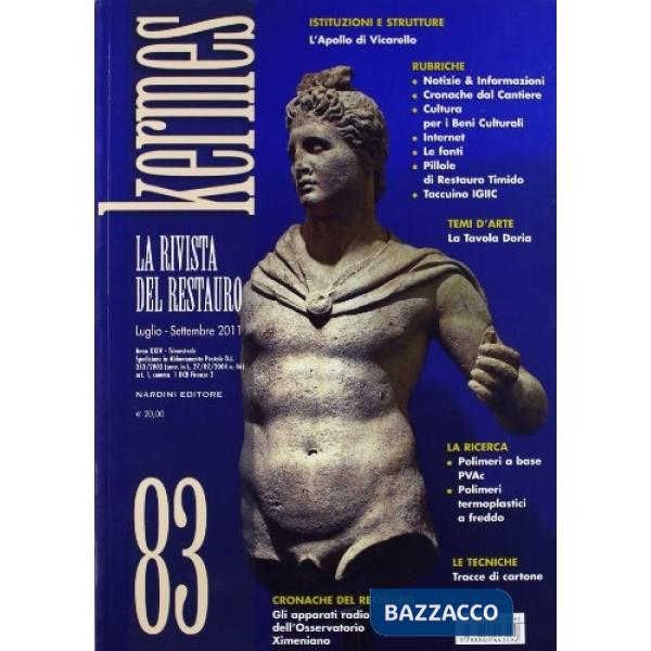 Kermes. La rivista del restauro. Vol. 83