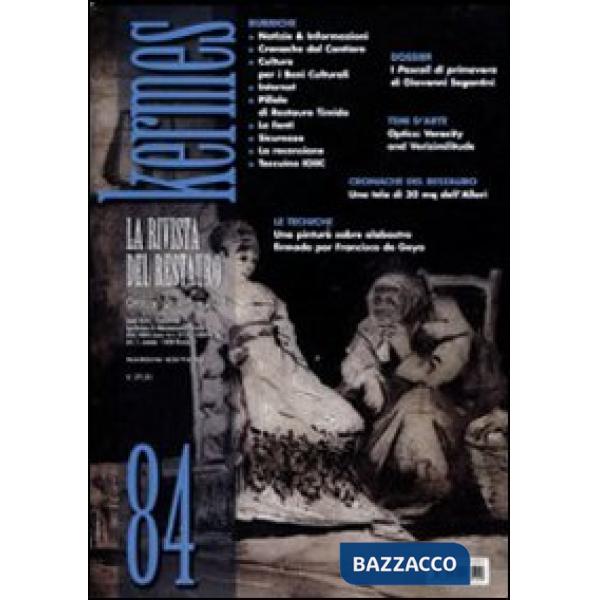 Kermes. La rivista del restauro. Vol. 84