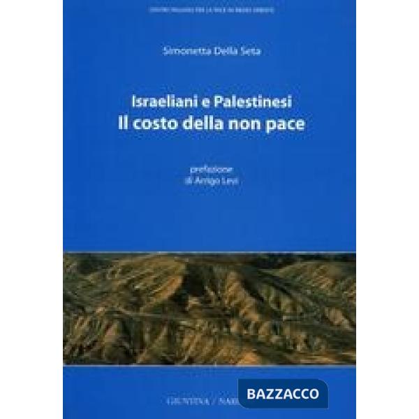 Costo della non pace. Israeliani e palestinesi (Il)