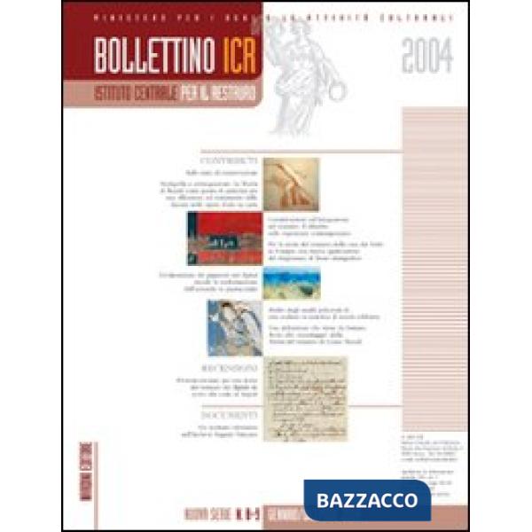 Bollettino ICR. Vol. 8-9