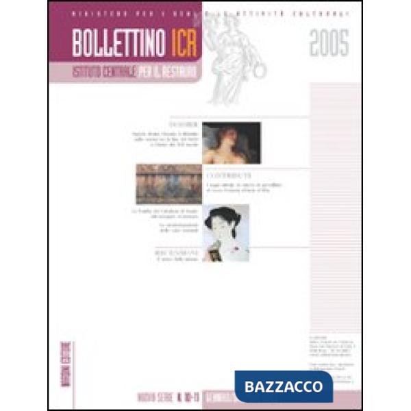 Bollettino ICR vol. 10-11