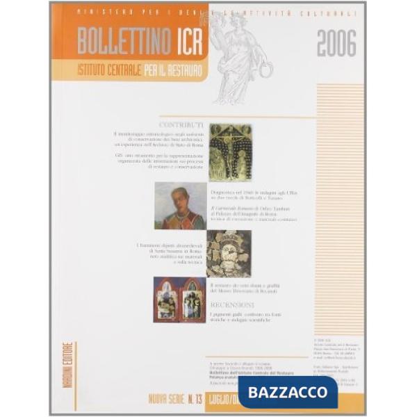 Bollettino ICR. Ediz. illustrata. Vol. 13