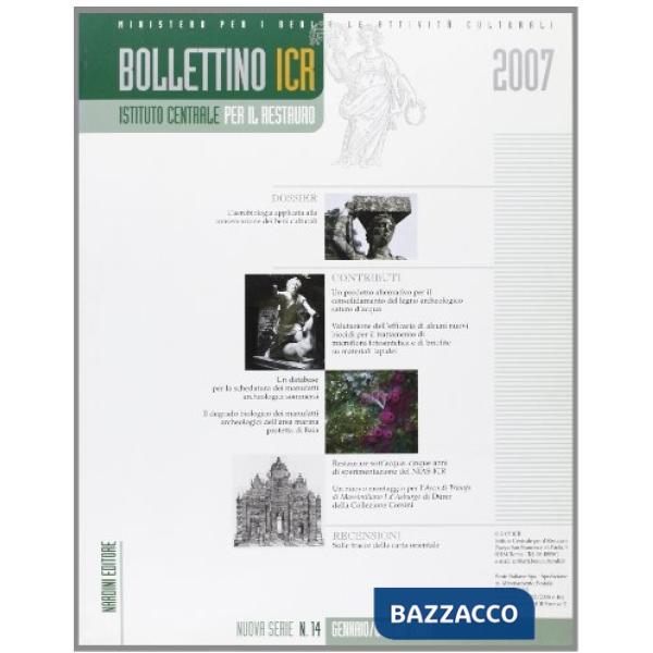 Bolletino ICR. Vol. 14