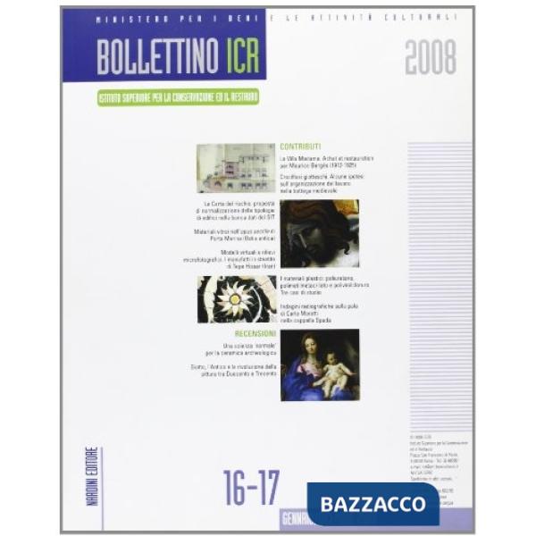 Bollettino ICR. Vol. 16-17