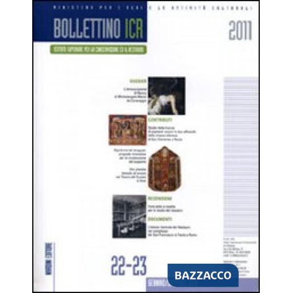 Bollettino ICR. Vol. 22-23