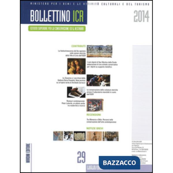 Bollettino ICR. Vol. 29
