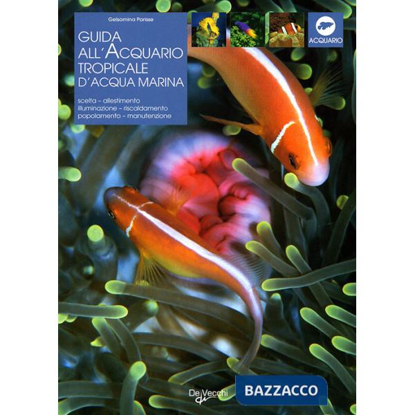 Acquario tropicale d'acqua marina