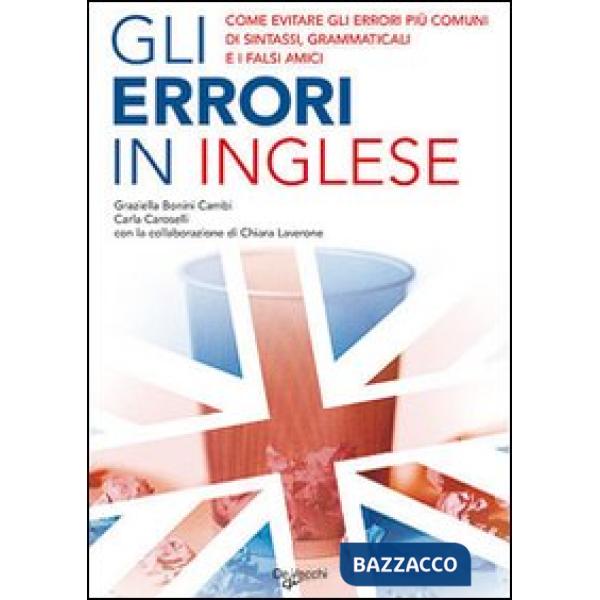 Errori in inglese (Gli)