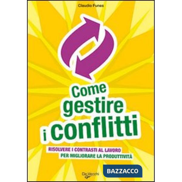 Come gestire i conflitti. Risolvere i contrasti al lavoro per migliorare la prod
