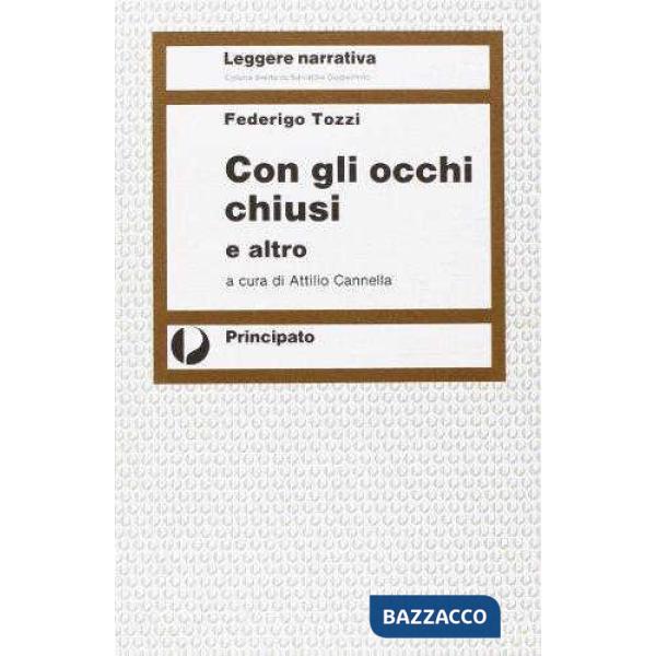CON GLI OCCHI CHIUSI E ALTRO (CANNELLA)