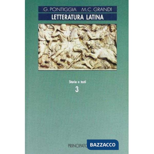 LETTERATURA LATINA-VOL. III