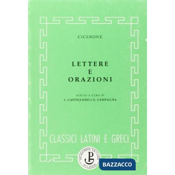 LETTERE E ORAZIONI (CASTIGLIONI-CAMPAGNA)