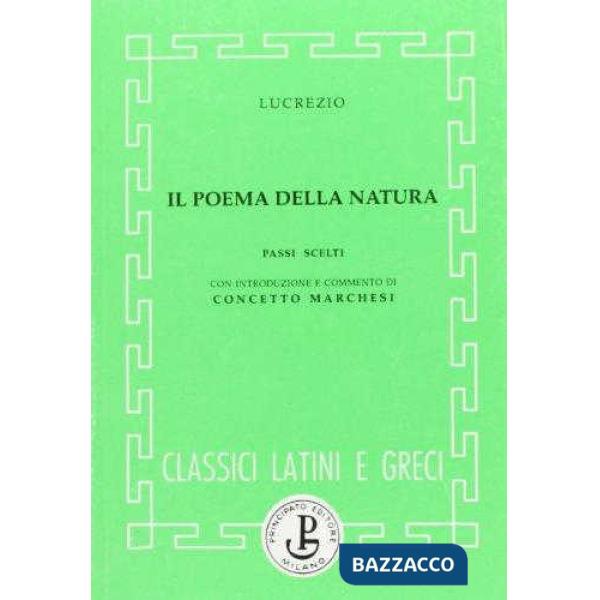 IL POEMA DELLA NATURA (MARCHESI)
