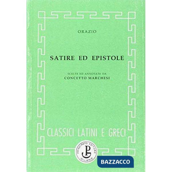 SATIRE ED EPISTOLE (MARCHESI)