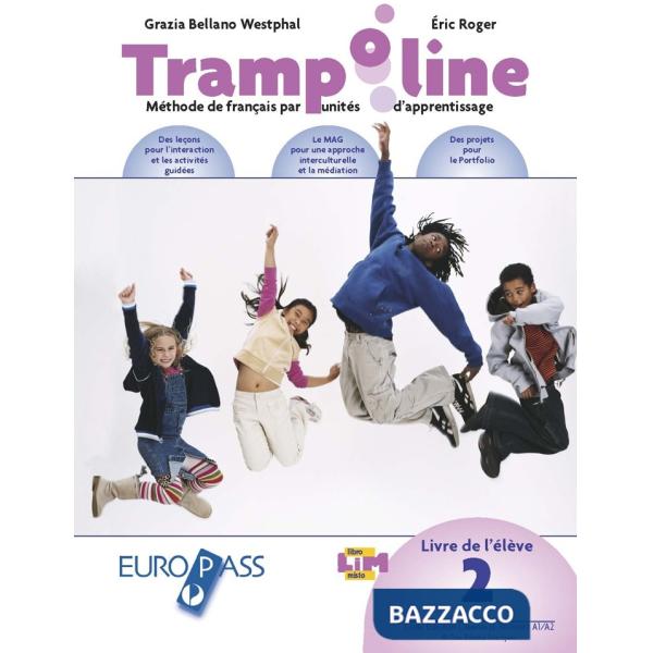 TRAMPOLINE LIVRE DE L'ELEVE 2 + CAHIER 3 + CD3