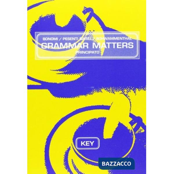 KEY TO GRAMMAR MATTERS