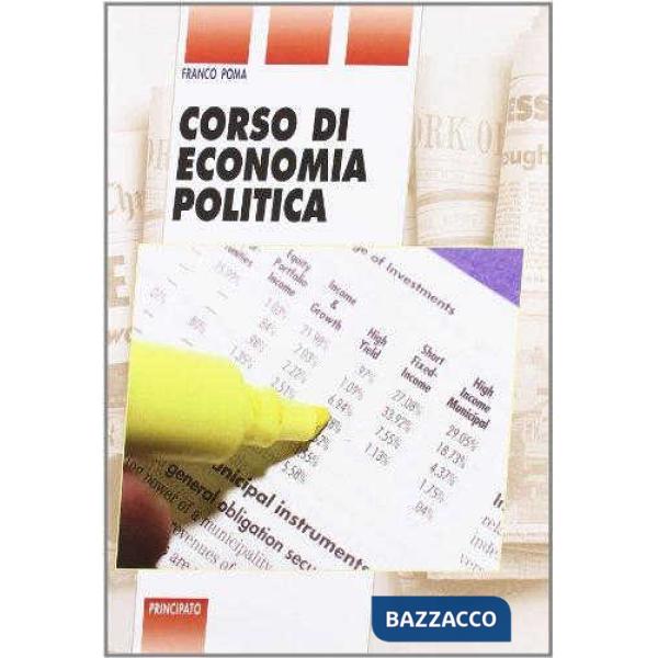 CORSO DI ECONOMIA POLITICA