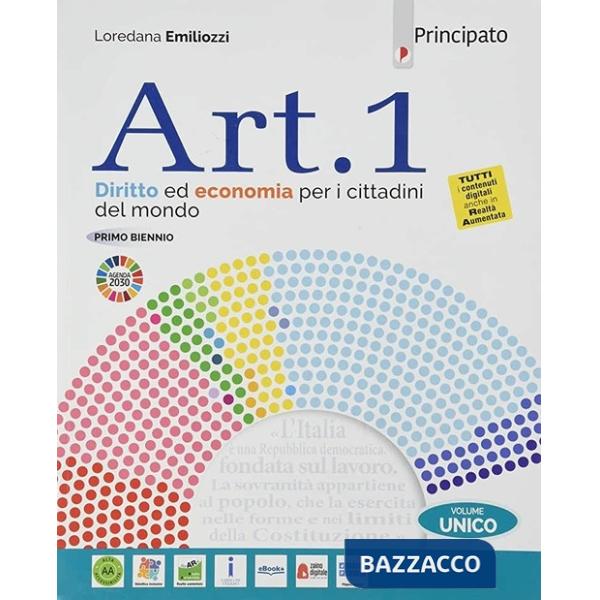 ART.1 - PER IL BIENNIO DELLE SCUOLE SUPERIORI. CON E-BOOK