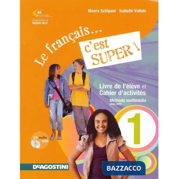 FRANCAIS C'EST SUPER 1 + CD + DV + LD