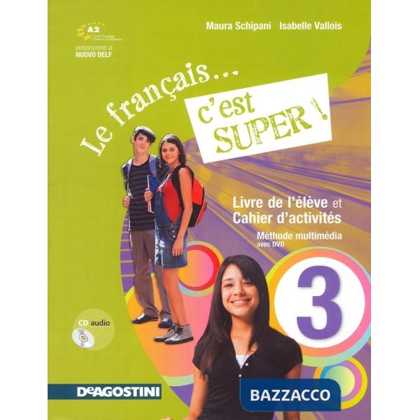 FRANCAIS C'EST SUPER 3 + CD + LD